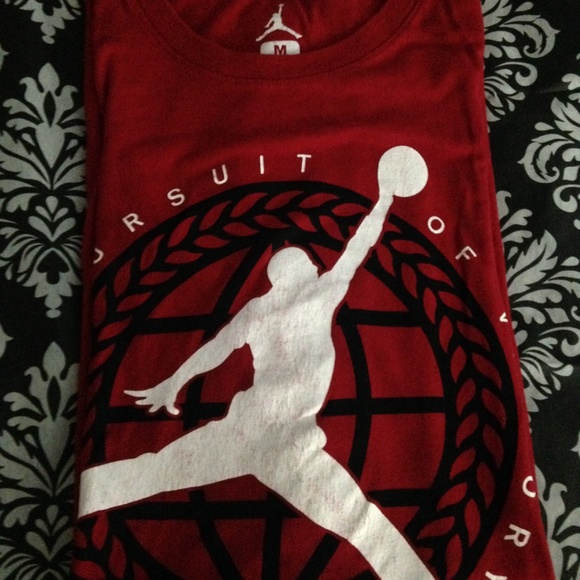 Jordan Other - Jordan Short Sleeves T-Shirt Red Medium